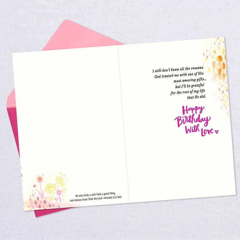 Grateful Husband Religious Birthday Card for Wife for only USD 3.59 | Hallmark