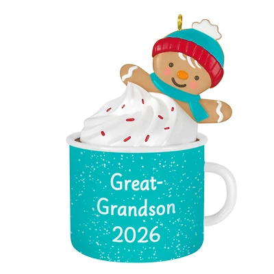 Great-Grandson Hot Cocoa Mug 2026 Ornament for only USD 18.99 | Hallmark