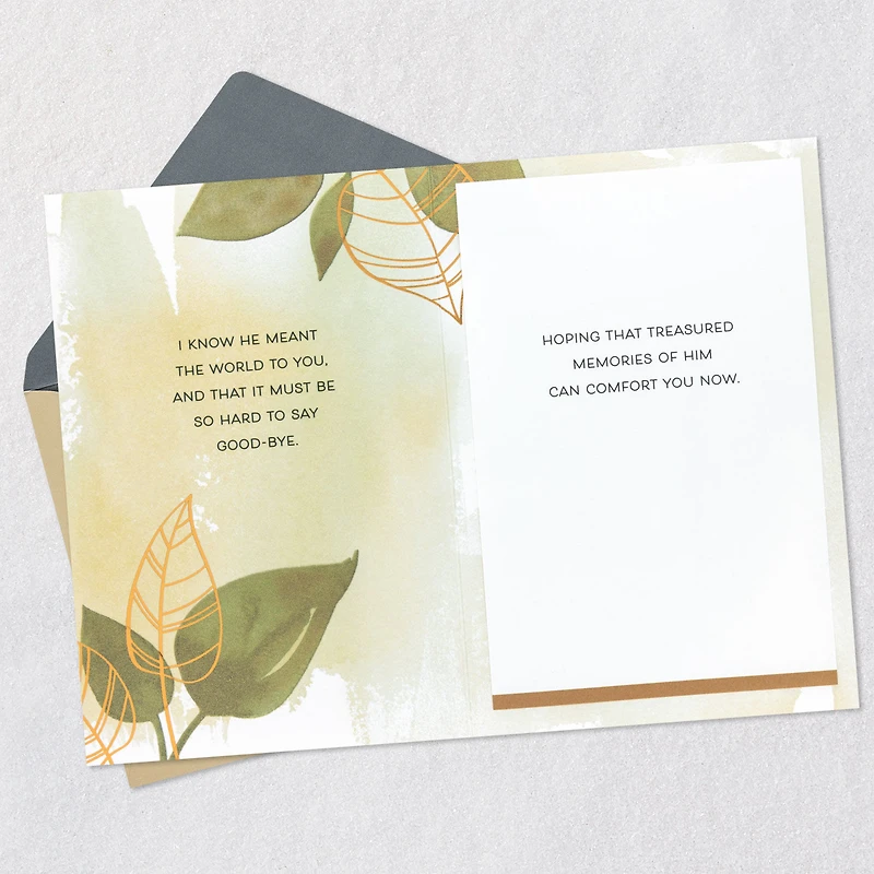 He Was a Great Man Sympathy Card for Loss of Grandfather for only USD 5.99 | Hallmark