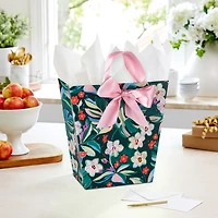 9.6" Lacey Chabert Collection Green Floral Medium Gift Bag for only USD 4.99 | Hallmark