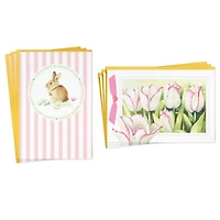 Spring Bunny and Flowers Easter Cards, Pack of 8 for only USD 7.99 | Hallmark