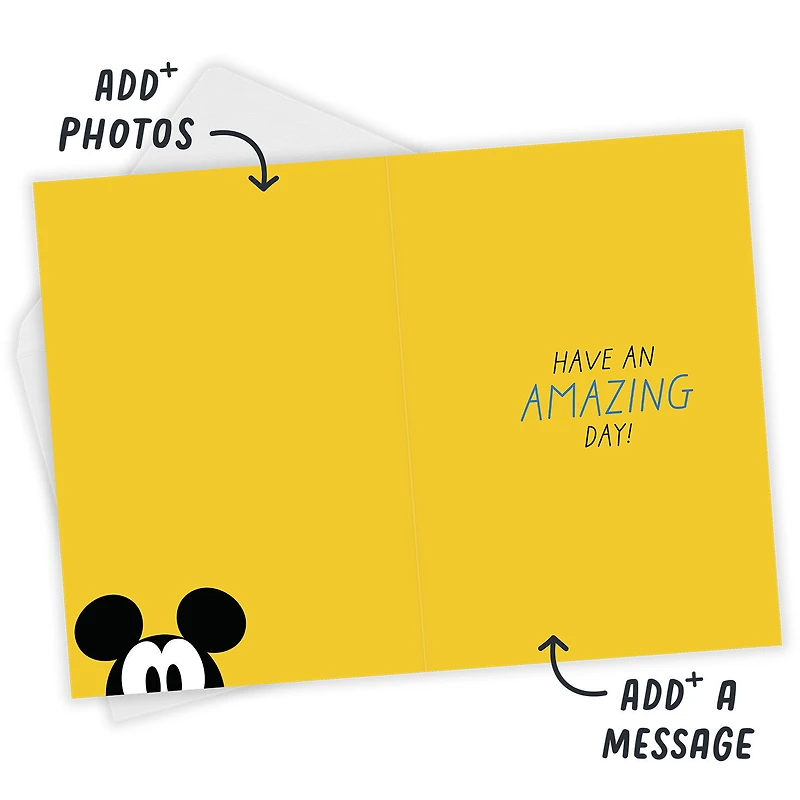 Disney Mickey Mouse Rockin' Custom Birthday Card for only USD 4.99 | Hallmark