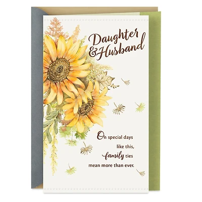 So Thankful We're Family Thanksgiving Card for Daughter and Her Husband for only USD 4.59 | Hallmark