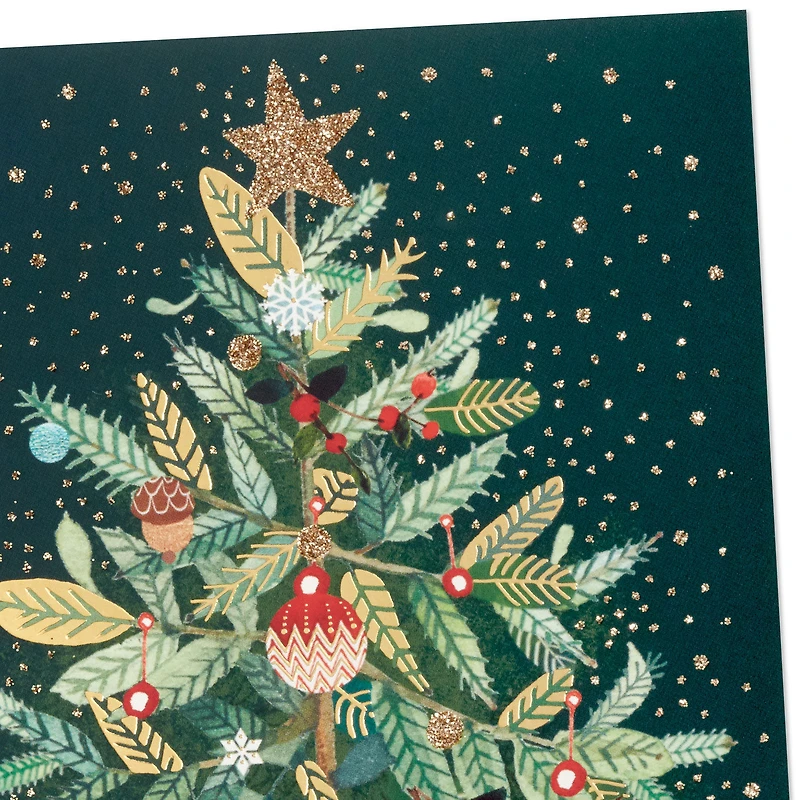 UNICEF Spruce Tree on Black Boxed Christmas Cards, Pack of 20 for only USD 20.50 | Hallmark