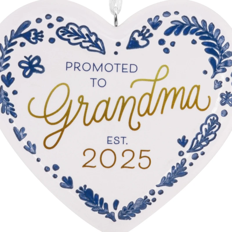 Promoted to Grandma 2025 Hallmark Ornament for only USD 14.99 | Hallmark