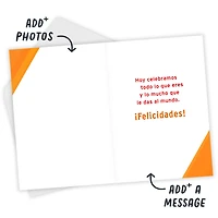 It's Your Day Spanish-Language Custom Celebration Card for only USD 4.99 | Hallmark