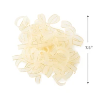 White and Gold Sheer Curly Ribbon Bow, 7.5" for only USD 3.99 | Hallmark