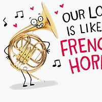 Suggestive French Horn Funny Valentine's Day Card for only USD 3.99 | Hallmark