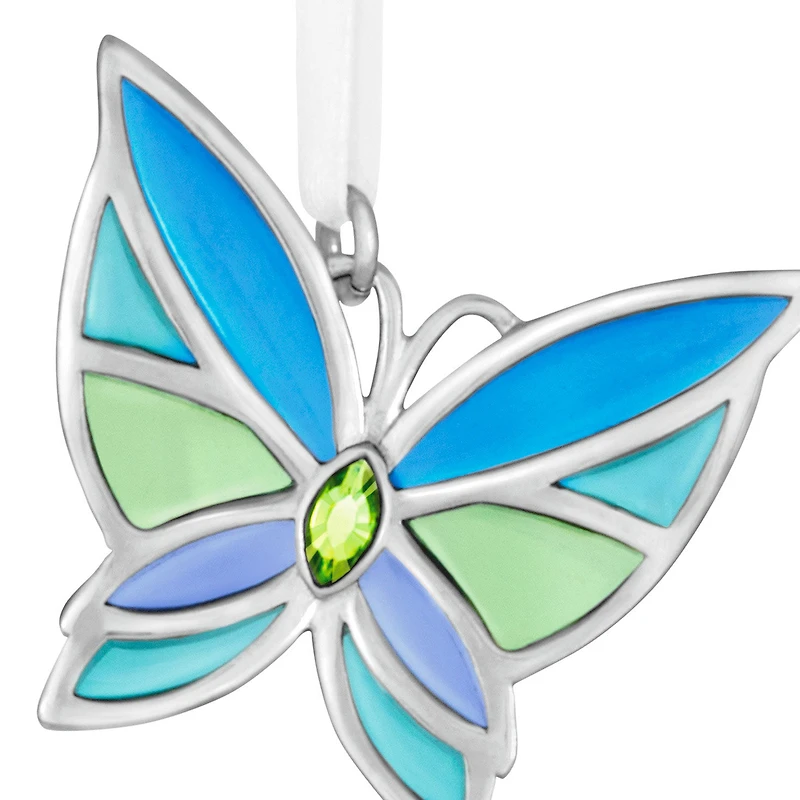 Mini Bitty Bright Butterfly Metal Ornament, 1.25" for only USD 13.99 | Hallmark