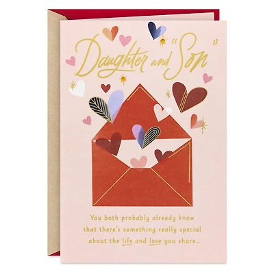 Celebrating You Valentine's Day Card for Daughter and Son-in-Law for only USD 5.59 | Hallmark