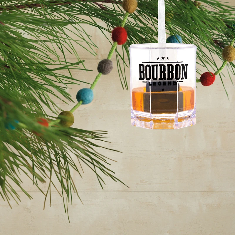 Bourbon Legend Lowball Glass Hallmark Ornament for only USD 14.99 | Hallmark
