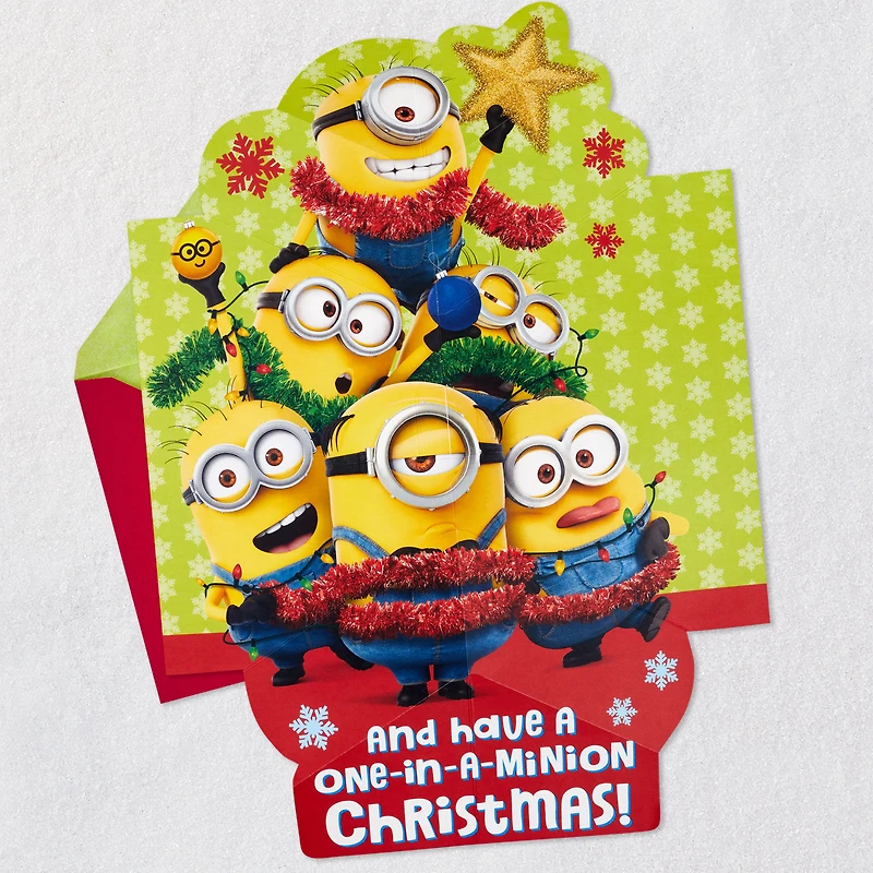 Despicable Me Minions Jolly Style Musical Pop-Up Christmas Card for only USD 7.59 | Hallmark