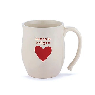 Demdaco Santa's Helper Red Heart Holiday Mug, 16 oz. for only USD 14.99 | Hallmark