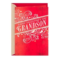Loved and Admired Valentine's Day Card for Grandson for only USD 3.59 | Hallmark