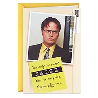 The Office Live It to the Fullest Funny Birthday Card for only USD 4.49 | Hallmark