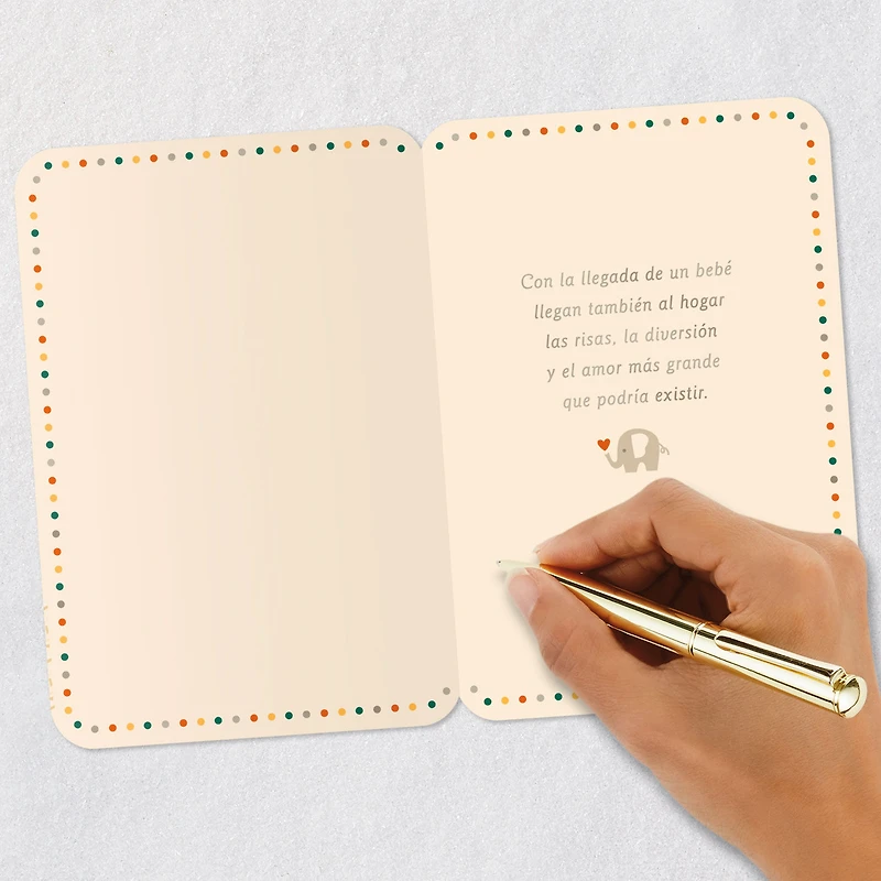 The Greatest Love Spanish-Language New Baby Card for only USD 3.99 | Hallmark