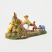 Jim Shore Disney Winnie the Pooh and Friends Figurine, 5.5" H for only USD 137.99 | Hallmark
