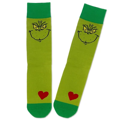 Dr. Seuss™ Feelin' Grinchy Novelty Crew Socks for only USD 16.99 | Hallmark