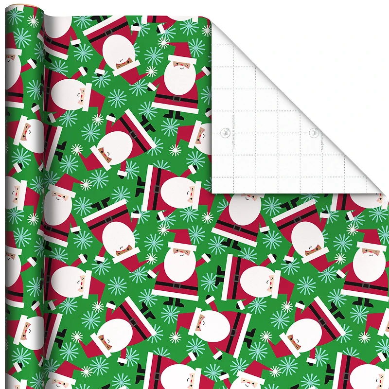Bright and Graphic 3-Pack Reversible Christmas Wrapping Paper, 120 sq. ft. for only USD 16.99 | Hallmark