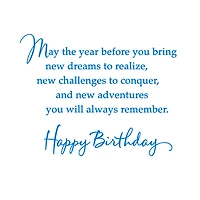 New Dreams and Adventures Ahead Birthday Card for only USD 2.50 | Hallmark