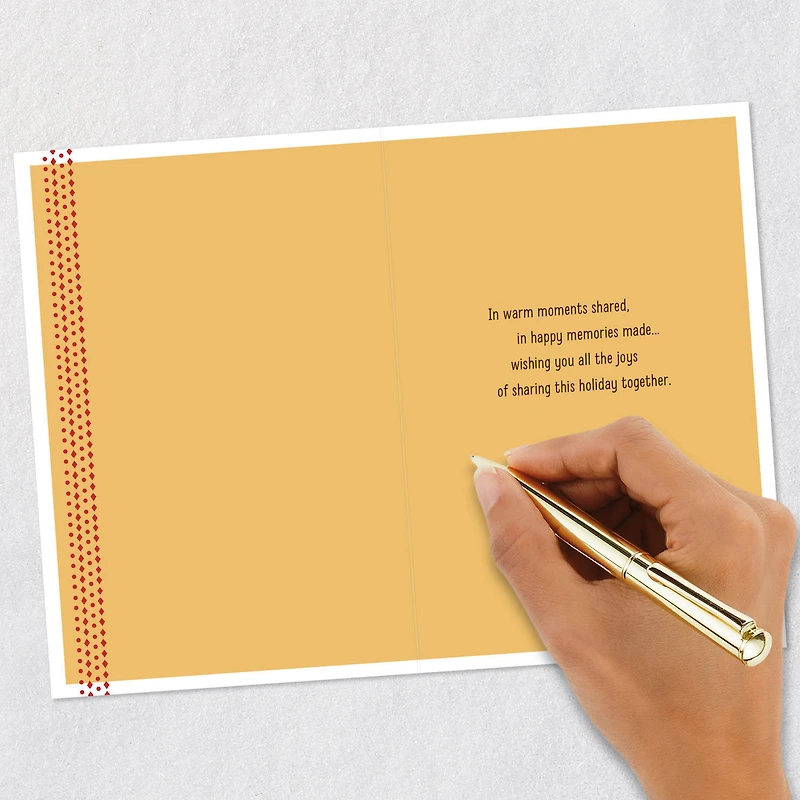 Warm Moments and Happy Memories Thanksgiving Card for Both for only USD 2.00 | Hallmark