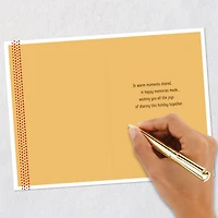 Warm Moments and Happy Memories Thanksgiving Card for Both for only USD 2.00 | Hallmark