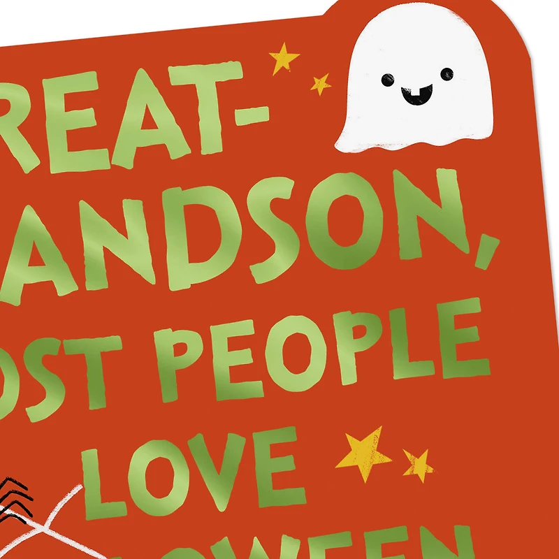 Smile Like a Jack-o'-Lantern Halloween Card for Great-Grandson for only USD 2.99 | Hallmark