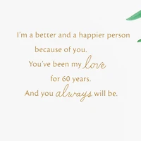 My Friend and My Soulmate 60th Anniversary Card for Spouse for only USD 6.59 | Hallmark
