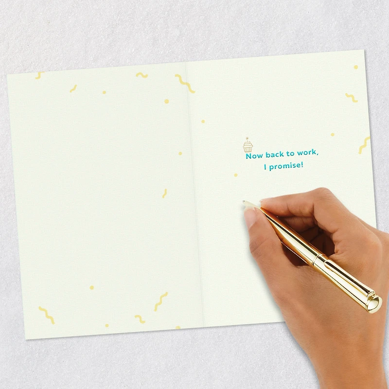 Just Taking a Quick Break Funny Birthday Card for Boss for only USD 2.99 | Hallmark