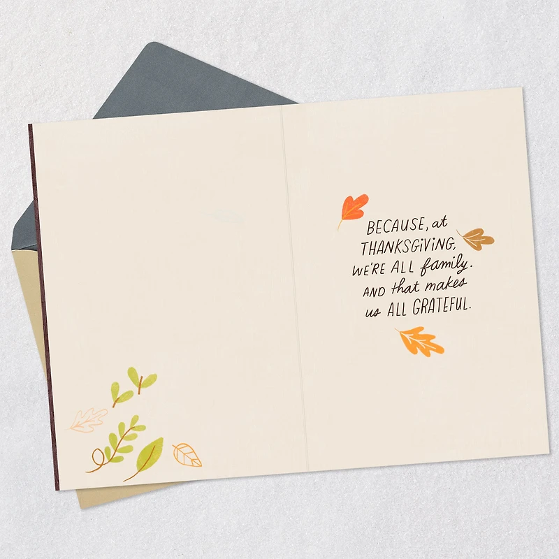 Gathering to Share With Faith and Love Thanksgiving Card for only USD 3.59 | Hallmark