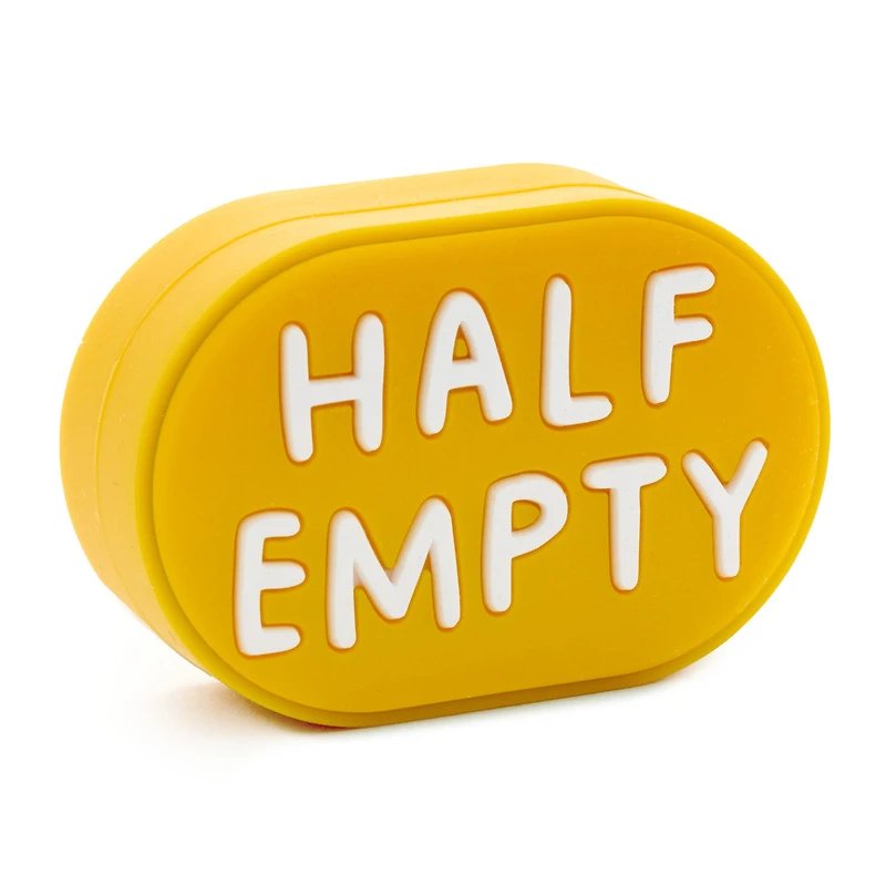Charmers Half Full/Half Empty Funny Silicone Charm, 1.88" W for only USD 8.99 | Hallmark