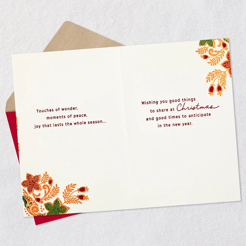 Wonder, Peace and Joy Christmas Card for Both for only USD 6.99 | Hallmark