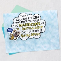 Handsome and Intelligent Funny Pop-Up Birthday Card for Grandson for only USD 5.59 | Hallmark