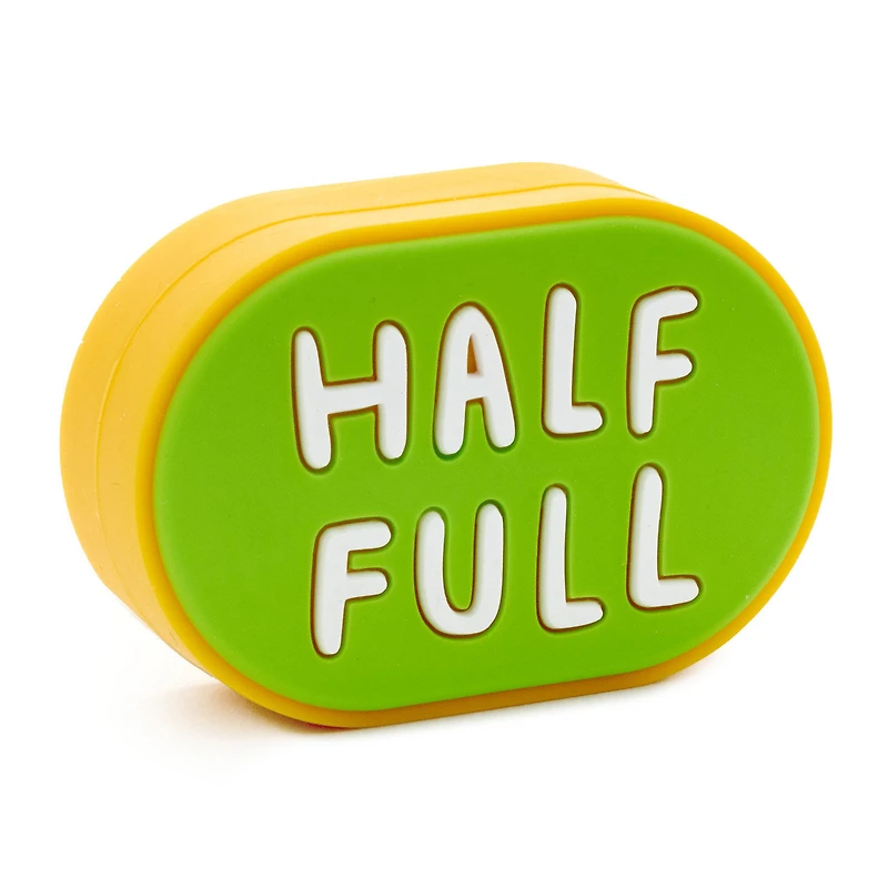 Charmers Half Full/Half Empty Funny Silicone Charm, 1.88" W for only USD 8.99 | Hallmark