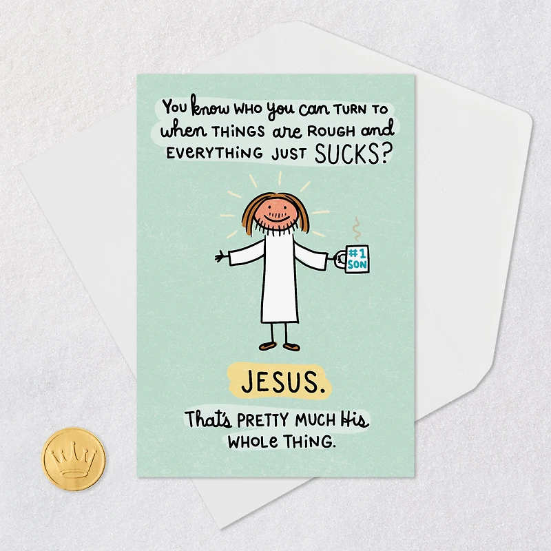 I'm Not as Good as Jesus Funny Encouragement Card for only USD 4.49 | Hallmark