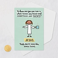I'm Not as Good as Jesus Funny Encouragement Card for only USD 4.49 | Hallmark