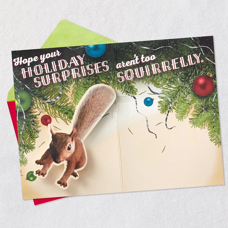 National Lampoon's Christmas Vacation™ Squirrelly Holiday Funny Pop-Up Christmas Card With Sound for only USD 7.59 | Hallmark