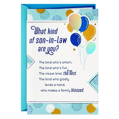 Loved Just Like a Son Birthday Card for Son-in-Law for only USD 5.99 | Hallmark