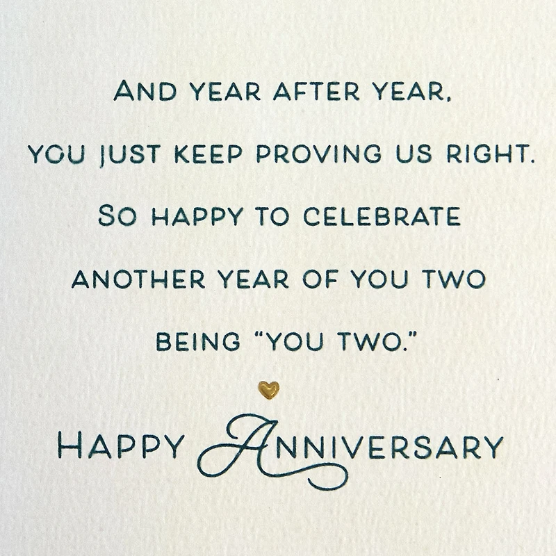 Celebrating Your Love Story Anniversary Card for Granddaughter and Spouse for only USD 5.59 | Hallmark