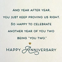 Celebrating Your Love Story Anniversary Card for Granddaughter and Spouse for only USD 5.59 | Hallmark