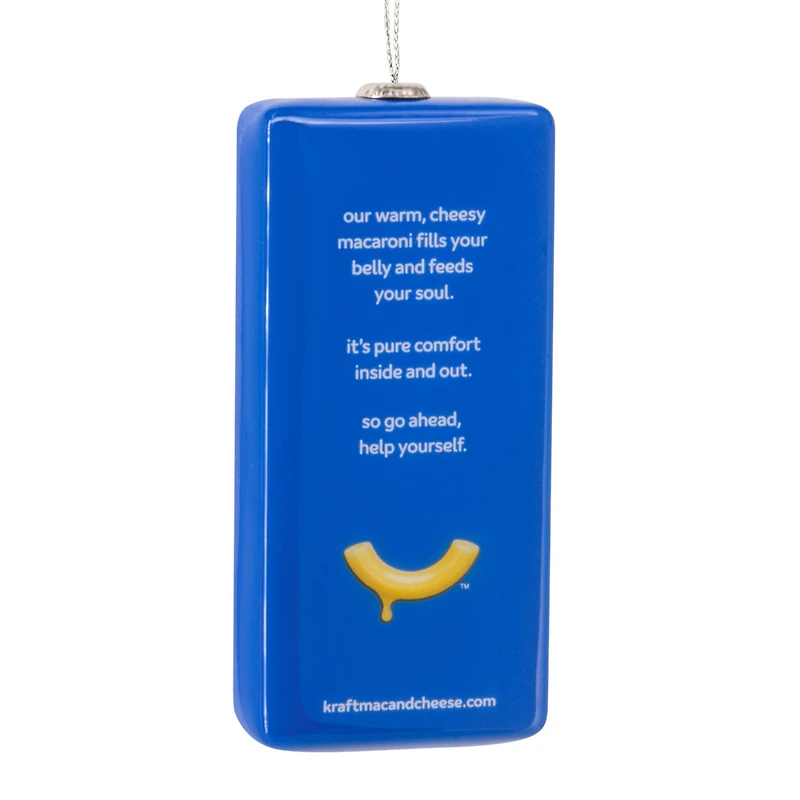 Kraft Mac & Cheese Box Shatterproof Hallmark Ornament for only USD 9.49 | Hallmark