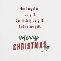 Our Time Together Is a Gift Christmas Card for Brother for only USD 4.59 | Hallmark
