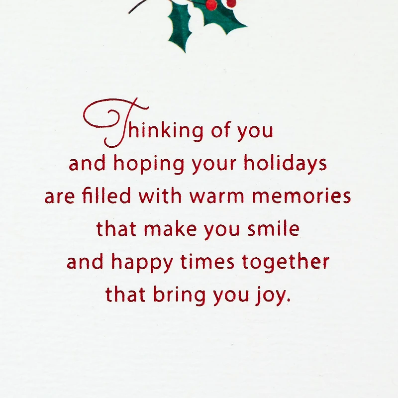 Warm Memories and Happy Times Christmas Card for Both for only USD 5.59 | Hallmark