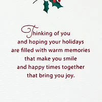 Warm Memories and Happy Times Christmas Card for Both for only USD 5.59 | Hallmark