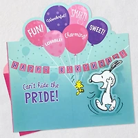 Peanuts® Snoopy Can't Hide the Pride Pop-Up Birthday Card for Niece for only USD 5.59 | Hallmark