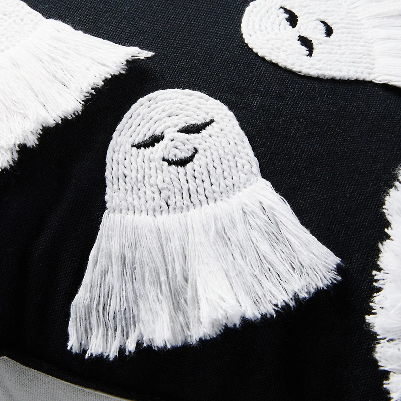 Fringe Ghosts Halloween Pillow, 16x16 for only USD 18.99 | Hallmark