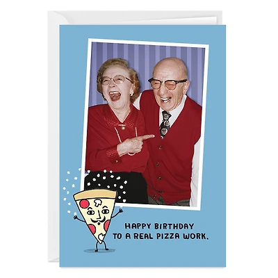 A Real Pizza Work Funny Custom Birthday Card for only USD 4.99 | Hallmark