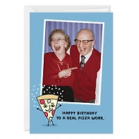 A Real Pizza Work Funny Custom Birthday Card for only USD 4.99 | Hallmark