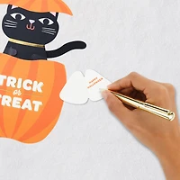 Black Cat in Pumpkin Paper Craft Halloween Card for only USD 5.99 | Hallmark