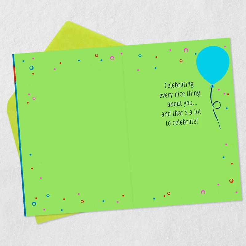 Celebrating Every Nice Thing About You Birthday Card for only USD 2.50 | Hallmark